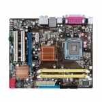 Asus P5KPL-AM carte mère motherboard socket Intel 775 bios pilotes driver audio carte son reseau lan Ethernet 