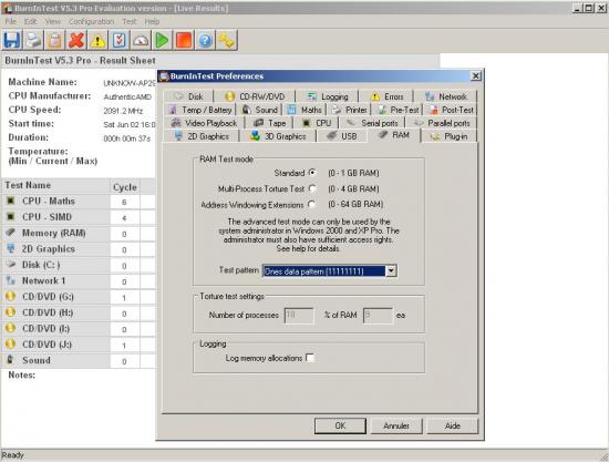 telecharger gratuit burnintest pro 7 shareware