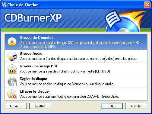 Telecharger CDBurnerXP Pro gratuit