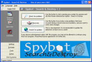 telecharger gratuitement spybot anti spyware pour votre pc spybot search and destroy